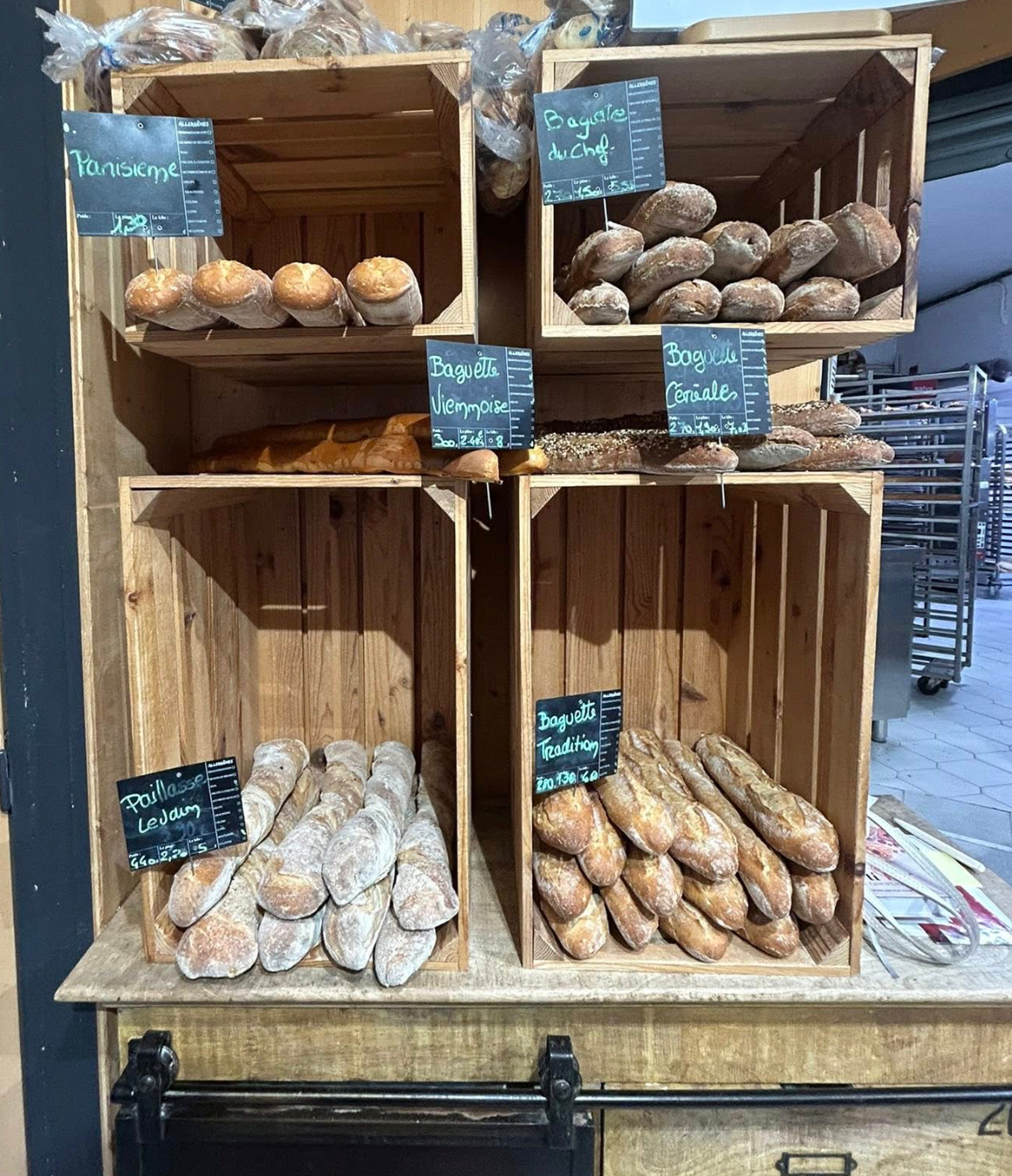 Pain artisanal au levain naturel de la Boulangerie de la Tour